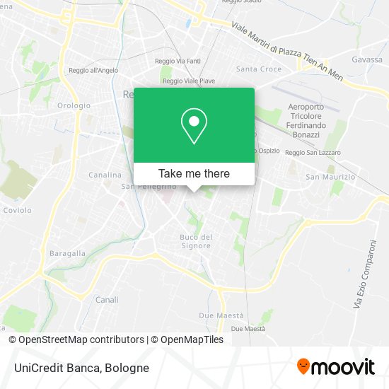 UniCredit Banca map