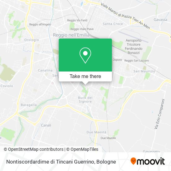 Nontiscordardime di Tincani Guerrino map