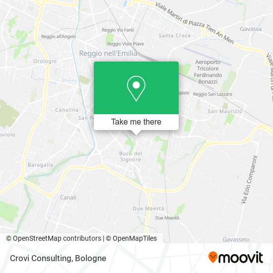 Crovi Consulting map