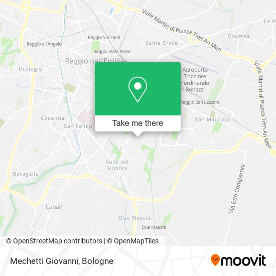 Mechetti Giovanni map