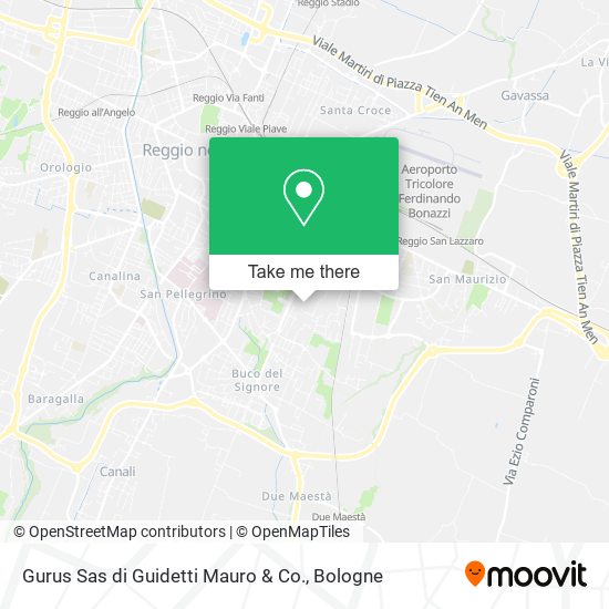 Gurus Sas di Guidetti Mauro & Co. map