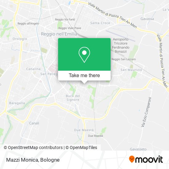 Mazzi Monica map