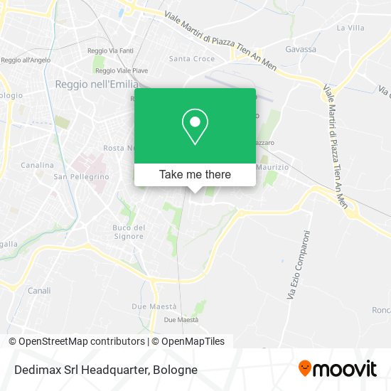 Dedimax Srl Headquarter map