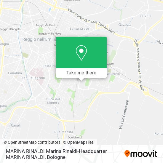 MARINA RINALDI Marina Rinaldi-Headquarter MARINA RINALDI map