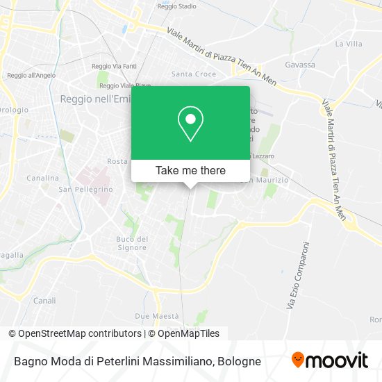 Bagno Moda di Peterlini Massimiliano map