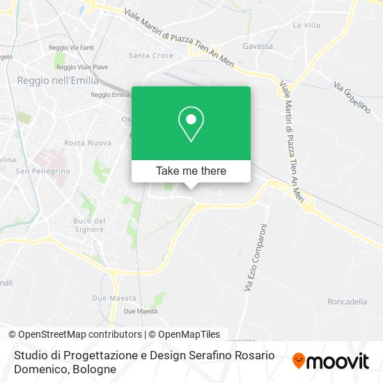 Studio di Progettazione e Design Serafino Rosario Domenico map