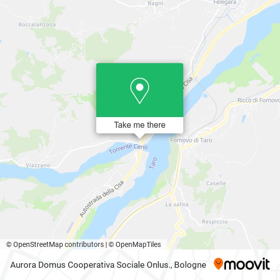 Aurora Domus Cooperativa Sociale Onlus. map