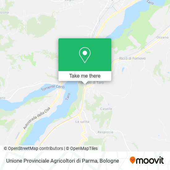 Unione Provinciale Agricoltori di Parma map