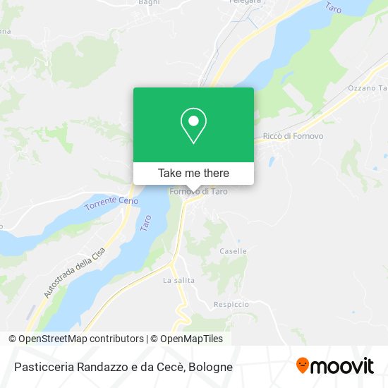 Pasticceria Randazzo e da Cecè map