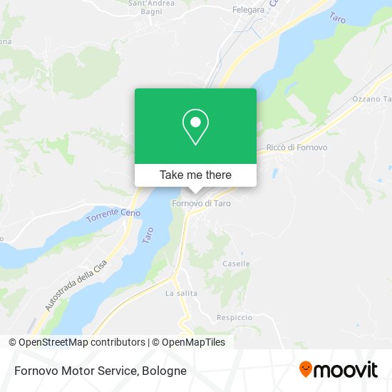 Fornovo Motor Service map