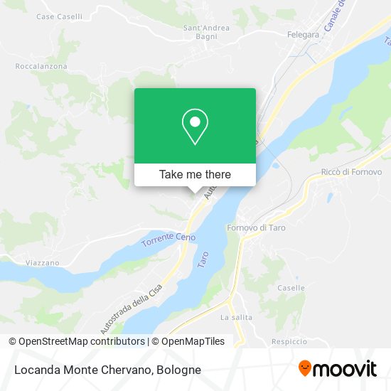 Locanda Monte Chervano map