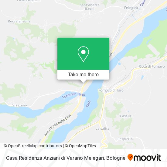 Casa Residenza Anziani di Varano Melegari map