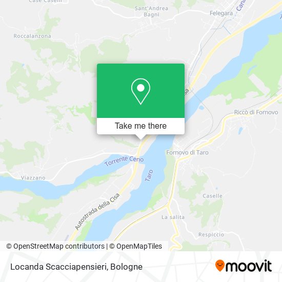 Locanda Scacciapensieri map