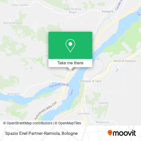 Spazio Enel Partner-Ramiola map