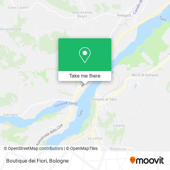 Boutique dei Fiori map