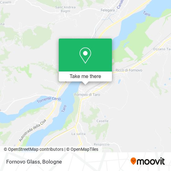 Fornovo Glass map