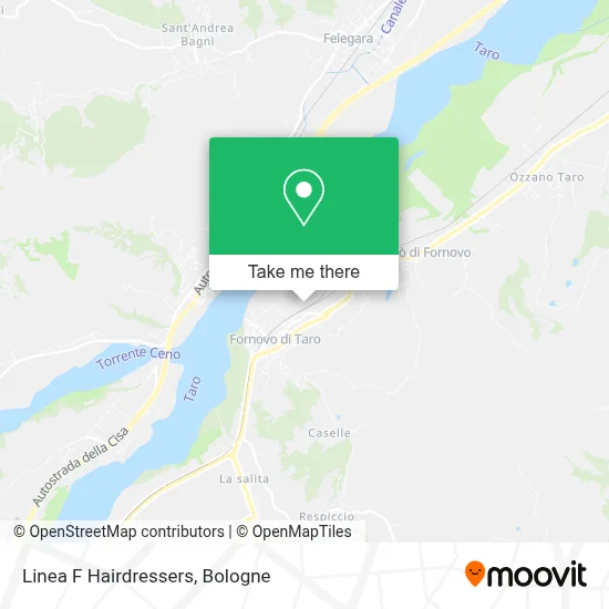 Linea F Hairdressers map