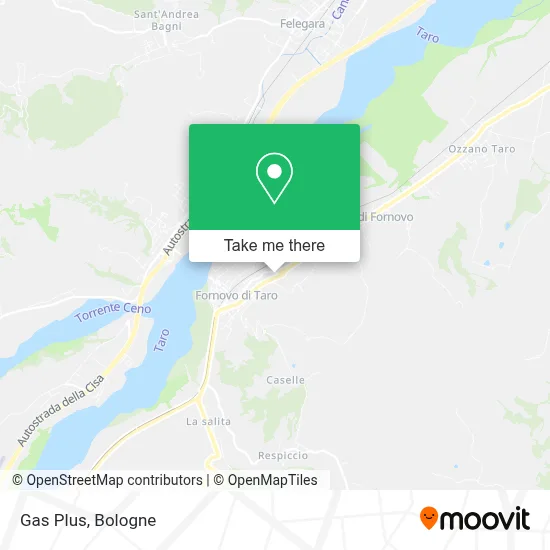 Gas Plus map