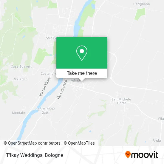 T'Ikay Weddings map