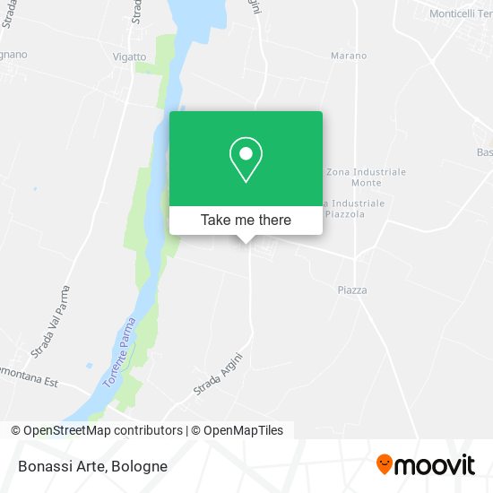 Bonassi Arte map