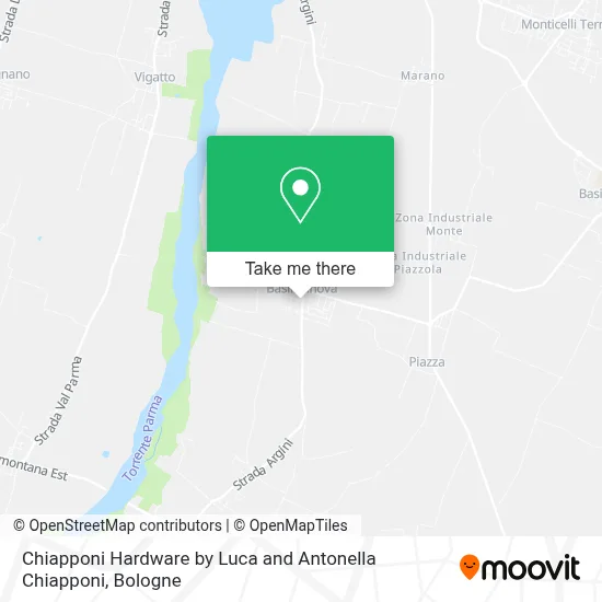 Chiapponi Hardware by Luca and Antonella Chiapponi map