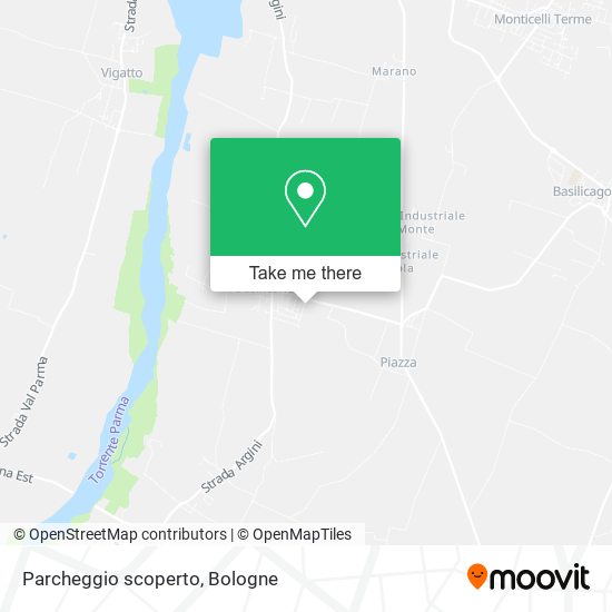 Parcheggio scoperto map