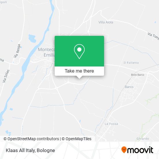 Klaas All Italy map