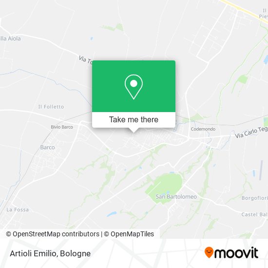 Artioli Emilio map