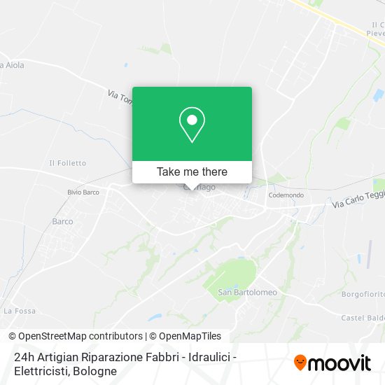 24h Artigian Riparazione Fabbri - Idraulici - Elettricisti map