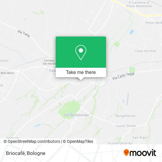 Briocafè map