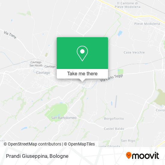 Prandi Giuseppina map