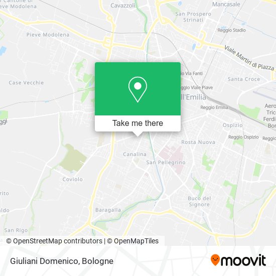 Giuliani Domenico map