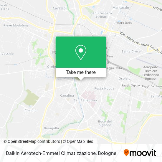 Daikin Aerotech-Emmeti Climatizzazione map
