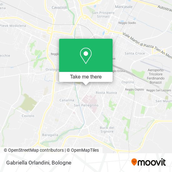 Gabriella Orlandini map