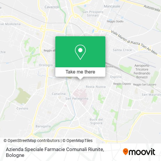 Azienda Speciale Farmacie Comunali Riunite map