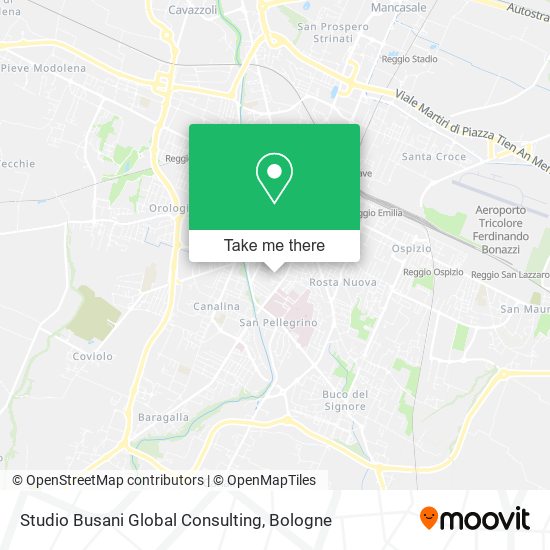 Studio Busani Global Consulting map