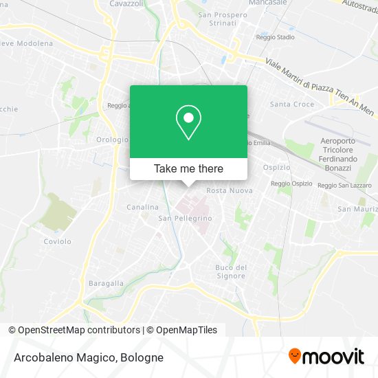 Arcobaleno Magico map