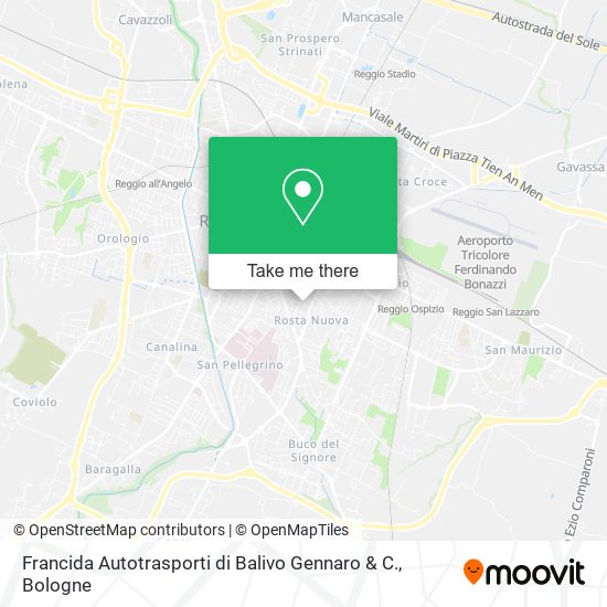 Francida Autotrasporti di Balivo Gennaro & C. map