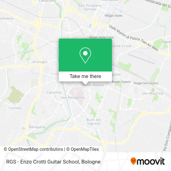 RGS - Enzo Crotti Guitar School map