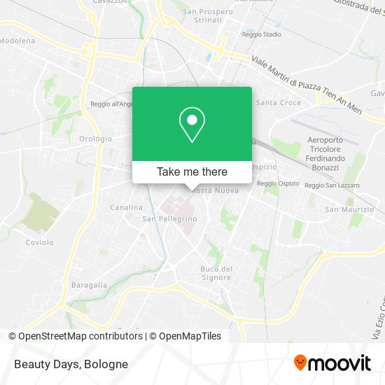Beauty Days map