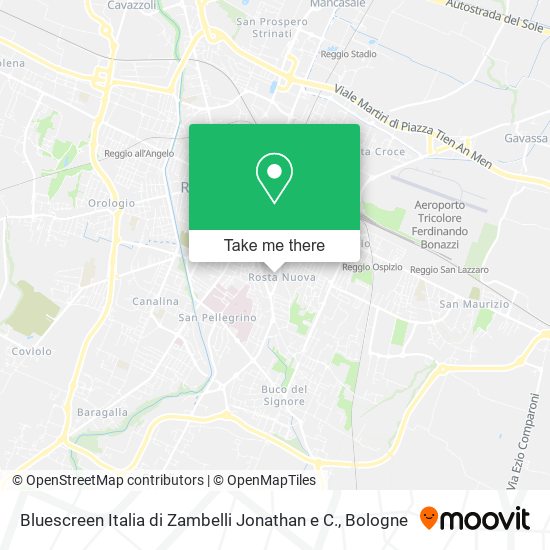Bluescreen Italia di Zambelli Jonathan e C. map