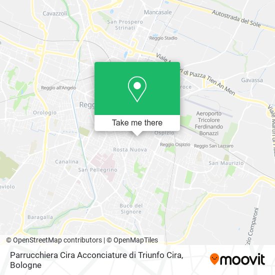 Parrucchiera Cira Acconciature di Triunfo Cira map
