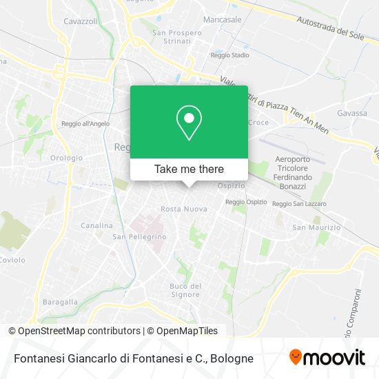 Fontanesi Giancarlo di Fontanesi e C. map