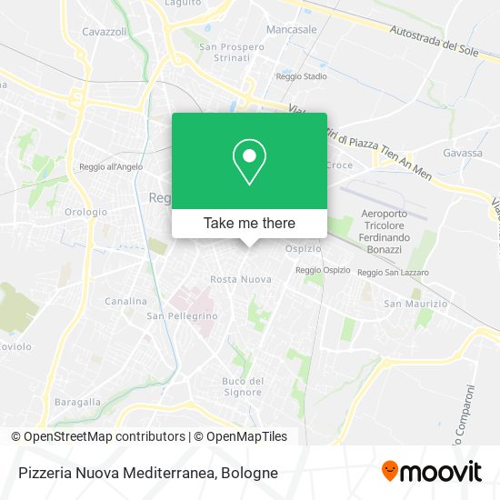 Pizzeria Nuova Mediterranea map