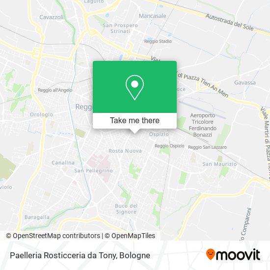 Paelleria Rosticceria da Tony map