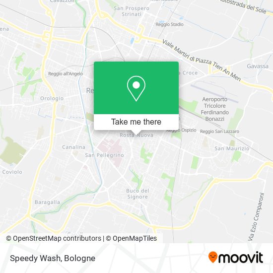 Speedy Wash map