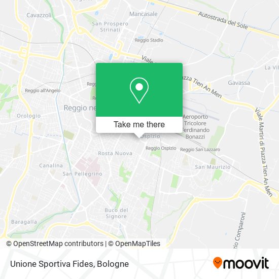 Unione Sportiva Fides map