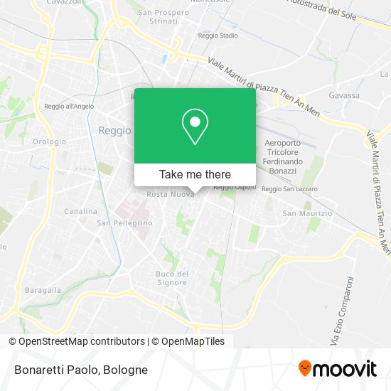 Bonaretti Paolo map