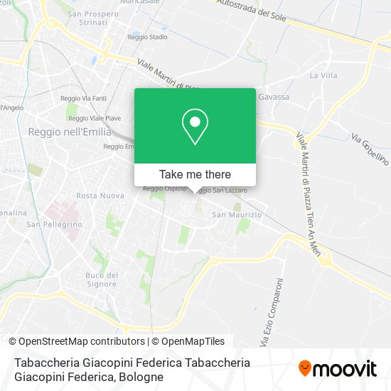 Tabaccheria Giacopini Federica Tabaccheria Giacopini Federica map