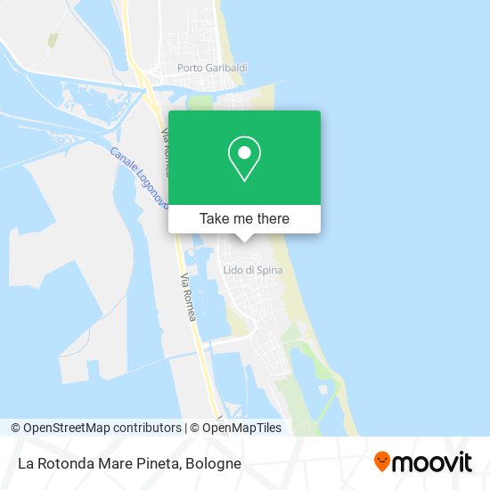 La Rotonda Mare Pineta map